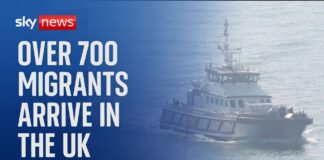 700 migranter til Storbritannia på én dag