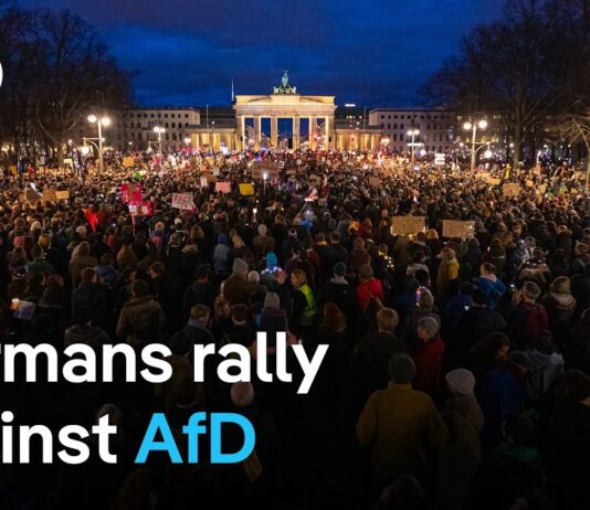 Rundt 30.000 demonstrerte mot ytre høyre i Tyskland
