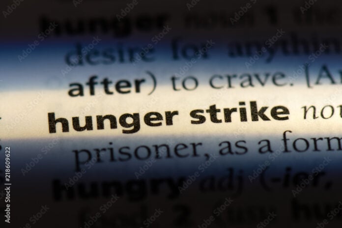 hunger strike