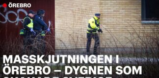 Svenske etterforskere ber om hjelp fra utlandet etter masseskytingen i Örebro