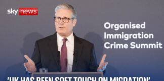 Storbritannia holder toppmøte om ulovlig immigrasjon