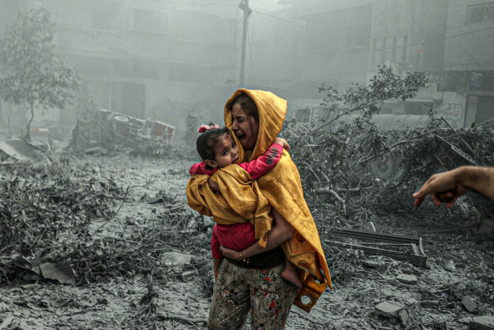Israeli airstrikes continue on the 17th day in Gaza