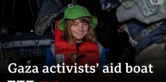 Gaza-aktivister reddet skipbrudne migranter