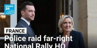 Fransk politi slo til mot hovedkvarter til ytre høyre-parti