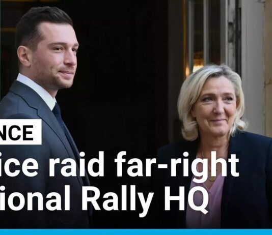 Fransk politi slo til mot hovedkvarter til ytre høyre-parti