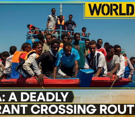 Flere titalls omkom etter brann på flyktningbåt utenfor Libya