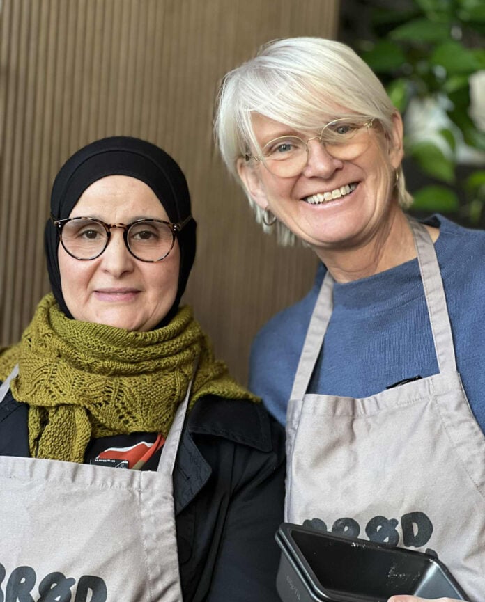 Bouchra Ajjouti og Torunn Nordbø