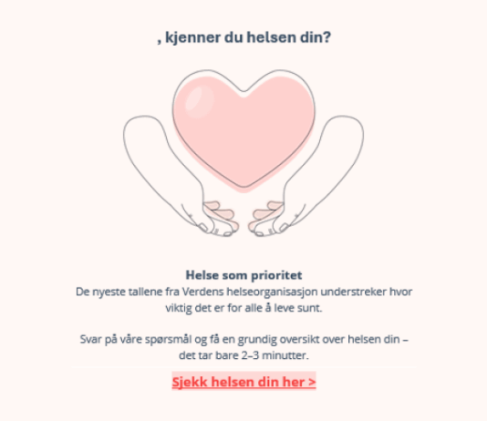 Helsedirektoratet advarer mot falske e-poster og SMS
