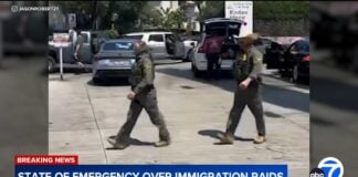 Los Angeles erklærer unntakstilstand for å beskytte innvandrere