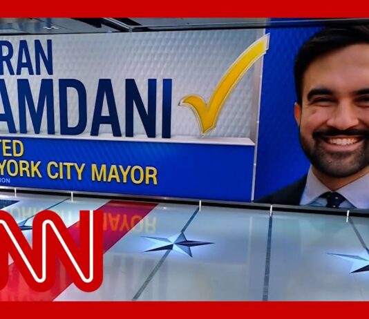 Zohran Mamdani vinner ordførervalget i New York