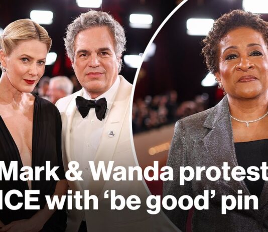 Hollywood-stjerner protesterte mot ICE på Golden Globe