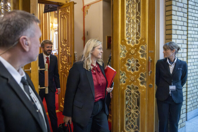 Statsbudsjett for 2026, 15. oktober 2025