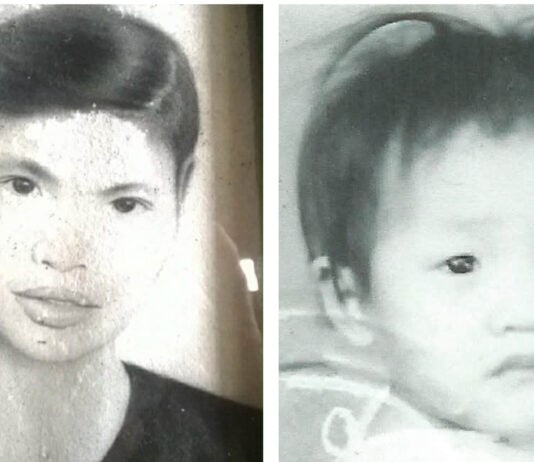 Line Mau ble ulovlig adoptert under Vietnamkrigen
