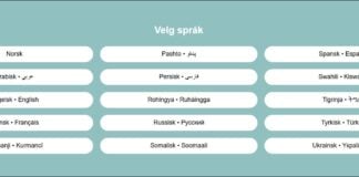 RVTS lanserer flerspråklige verktøy for flyktninger