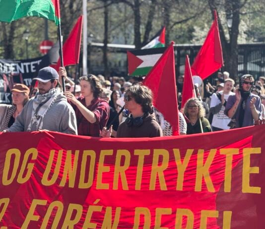 1. mai i Oslo ble en fargesprakende solidaritetsmarsj