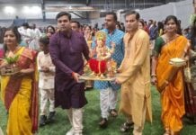 Fargerik Ganpati-feiring samlet indere i Oslo