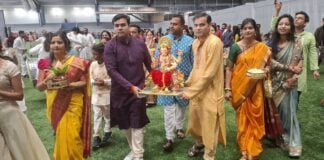 Fargerik Ganpati-feiring samlet indere i Oslo