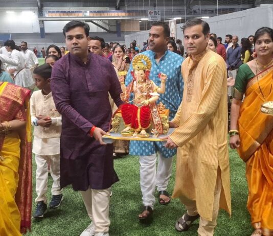 Fargerik Ganpati-feiring samlet indere i Oslo