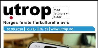 Utrops utgave 35 – 2026 er ute nå!