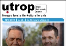 Utrops utgave 38 – 2026 er ute nå!