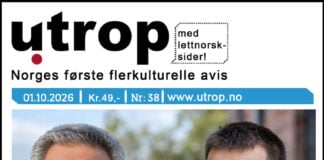 Utrops utgave 38 – 2026 er ute nå!