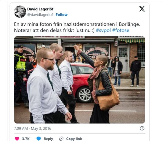 Bildet gikk verden rundt – ti år senere frykter Tess Asplund det som har skjedd med Sverige