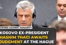 Thaçi dømt til 25 år – blant ofrene var også roma og serbere