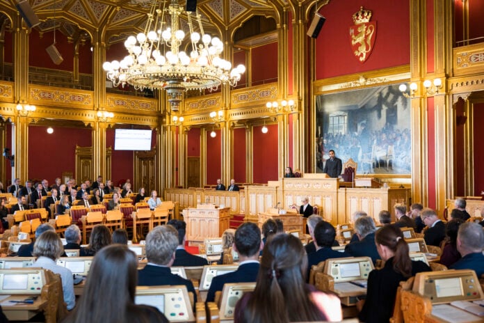 Konstituering av det 171. storting