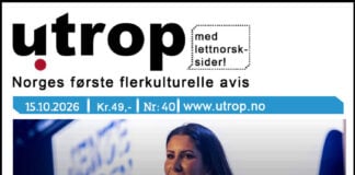 Utrops utgave 40 – 2026 er ute nå!
