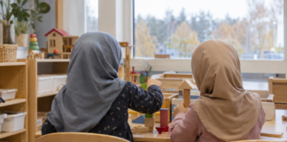 Hvor vanlig er hijab blant barn i barnehagen?