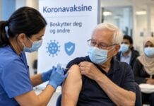FHI anbefaler koronavaksine til flere før vinteren FHI har oppdatert rådene om koronavaksine før høsten og vinteren 2026/2027. Eldre og personer med større risiko for alvorlig sykdom anbefales å ta vaksinen. Foto: AI-generert